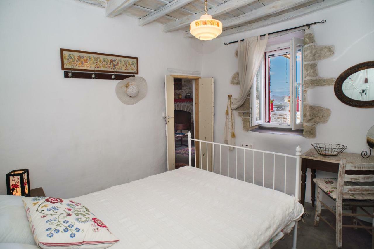 Splendid Sea View Villa Mirsini  Bagian luar foto